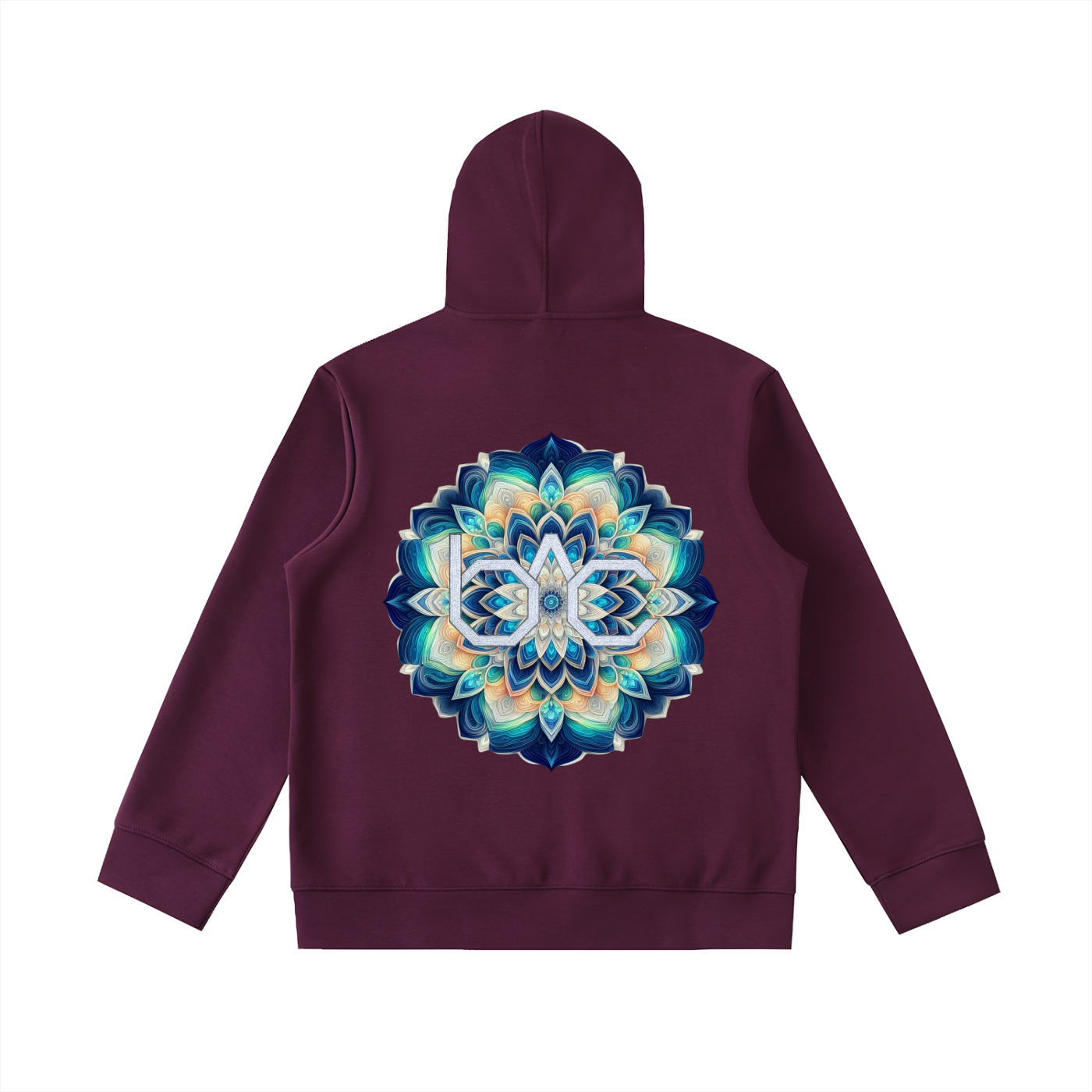 Essential Heavyweight High Neck Zip-Up Hoodie