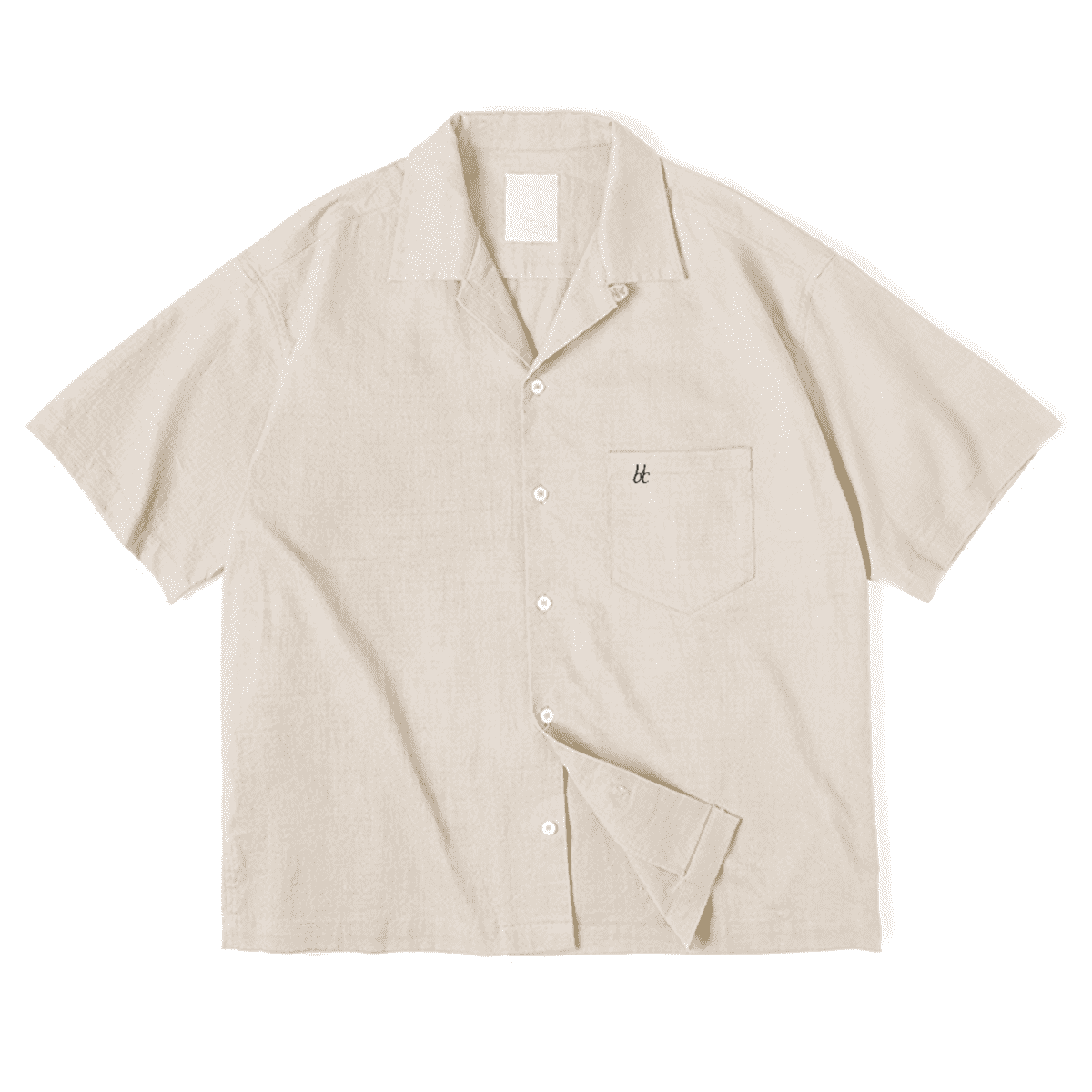 BrandoLa: Cuban Collar Shirt – Short Sleeve Cotton