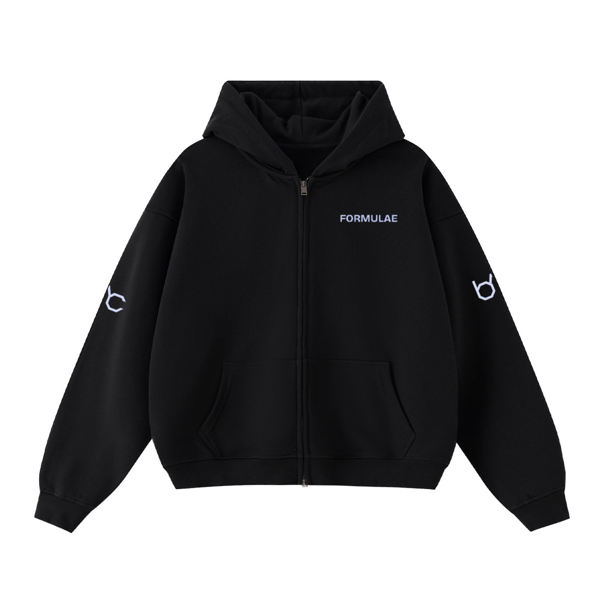 BrandoLa: Formulae Double-Zip Hoodie – 460 GSM