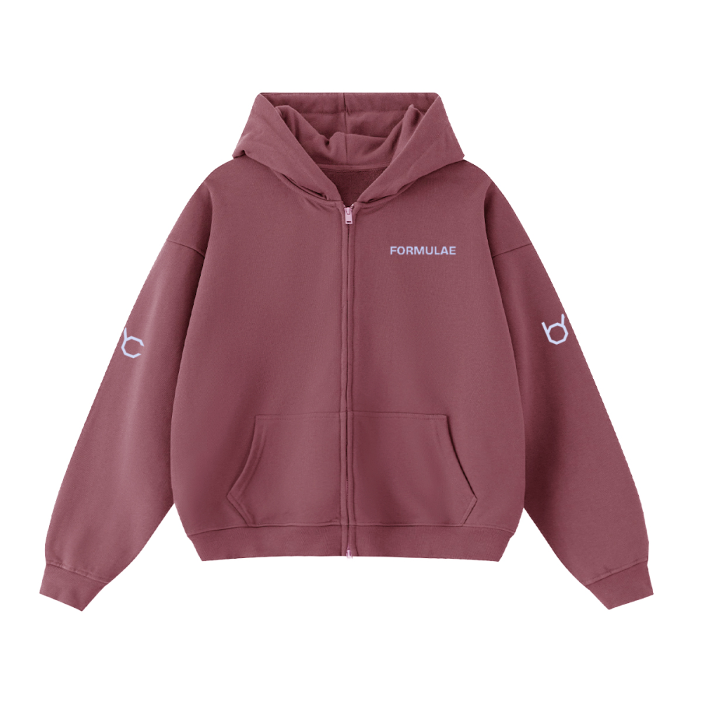 BrandoLa: Formulae Double-Zip Hoodie – 460 GSM