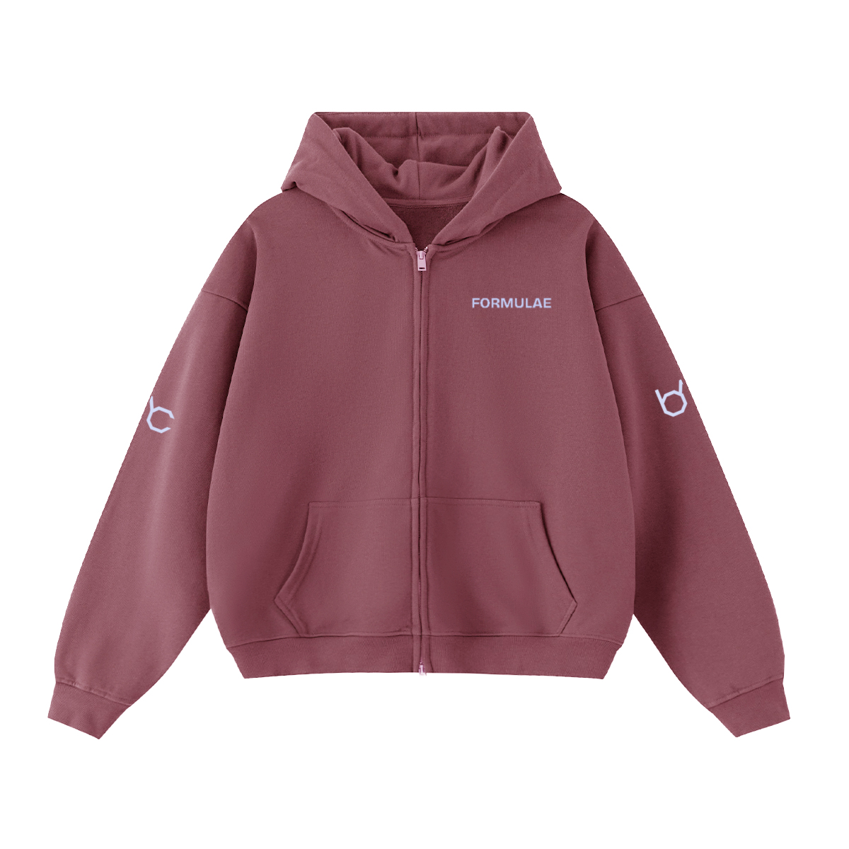 BrandoLa: Formulae Double-Zip Hoodie – 460 GSM
