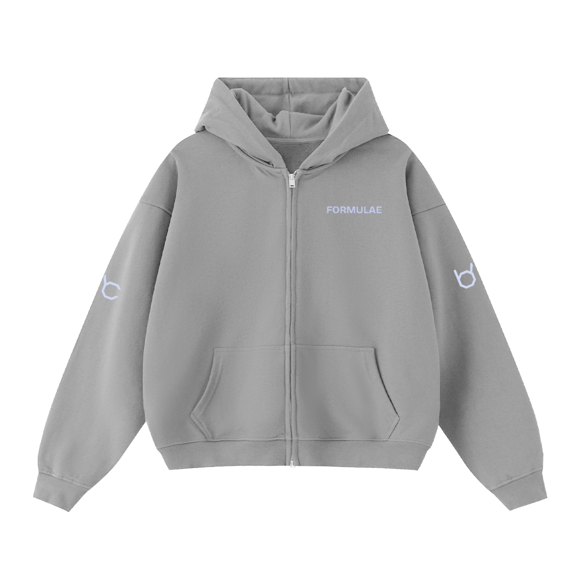 BrandoLa: Formulae Double-Zip Hoodie – 460 GSM