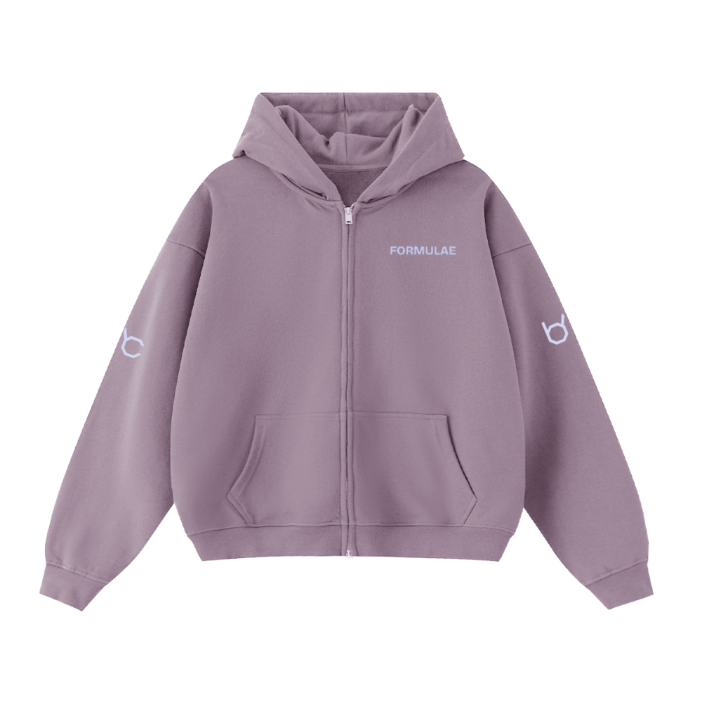 BrandoLa: Formulae Double-Zip Hoodie – 460 GSM