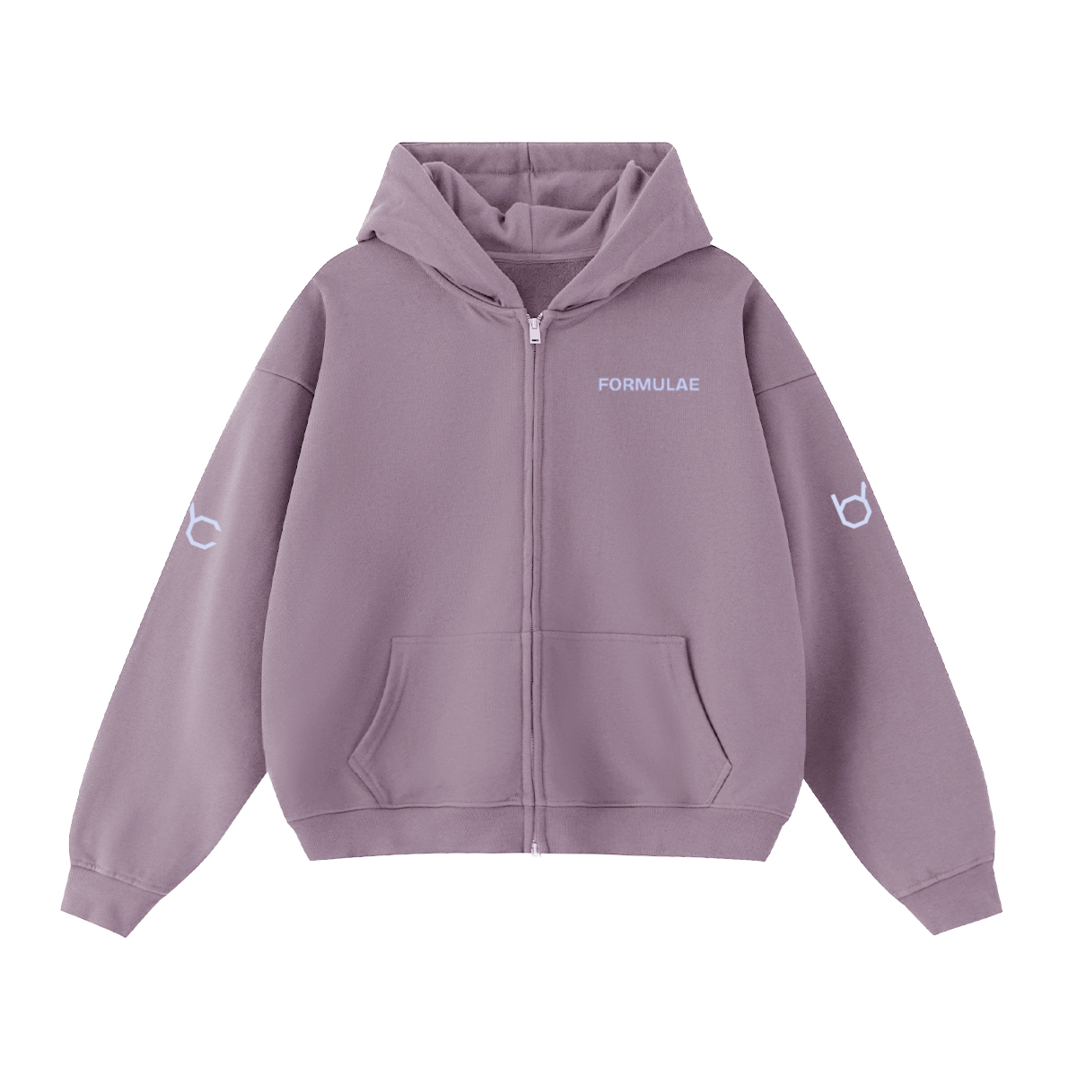 BrandoLa: Formulae Double-Zip Hoodie – 460 GSM