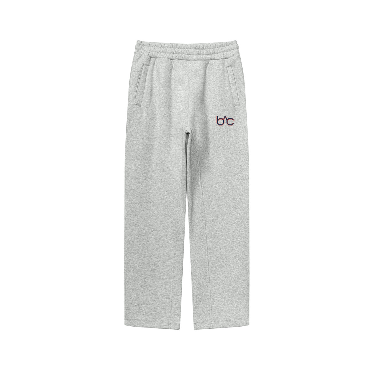 BrandoLa: soLO Border’d Sweatpant - Heather gray