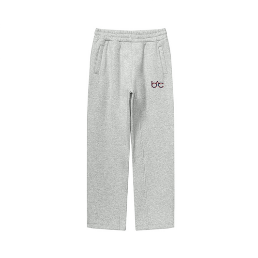 BrandoLa: soLO Border’d Sweatpant - Heather gray