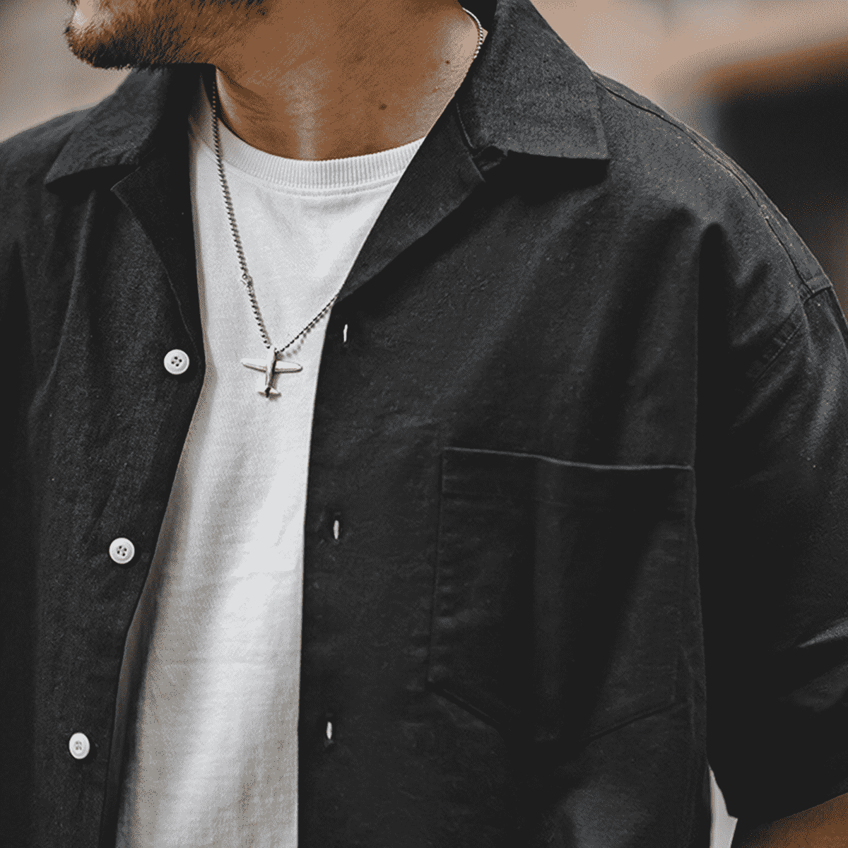 BrandoLa: Cuban Collar Shirt – Short Sleeve Cotton