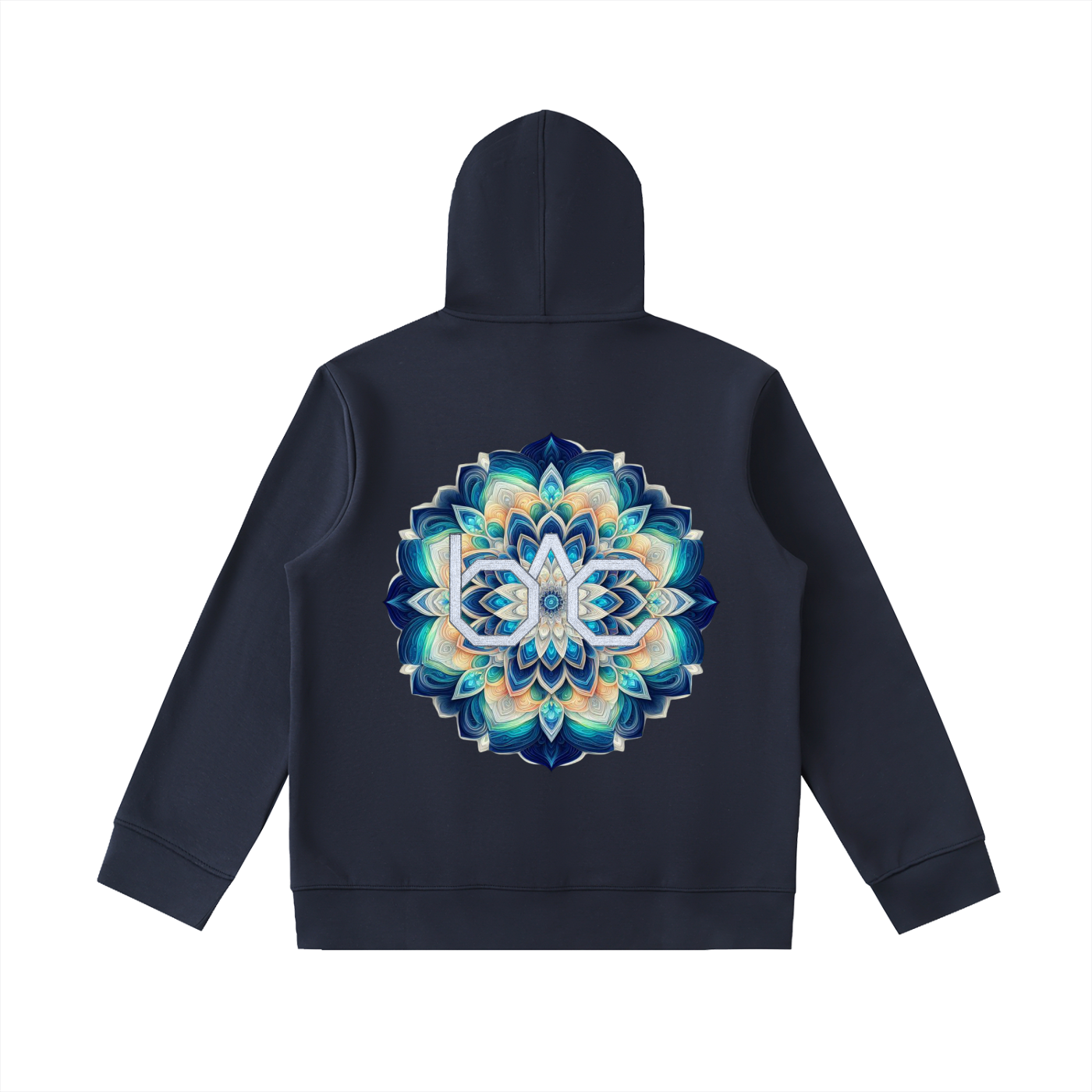 Essential Heavyweight High Neck  Zip-Up Hoodie